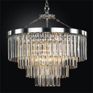 Wind Chime Crystal Chandelier by Glow Lighting