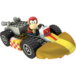 K'NEX Mario Kart Wii Building Set: Diddy Kong with Standard Kart