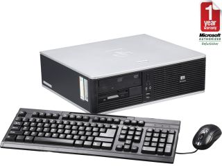Refurbished: HP DC5700 [Microsoft Authorized Recertified] Small Form Factor Desktop PC with Intel Core 2 Duo 1.86GHz, 2GB RAM, 160GB HDD, DVD CDRW, Windows 7 Home Premium 32 Bit