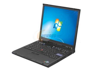 Open Box: ThinkPad Laptop T60 Intel Pentium dual core 2.00 GHz 2 GB Memory 60 GB HDD 14.1" Windows 7 Professional