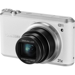 Samsung WB350F 16.3 Megapixel Compact Camera   White (Refurbished