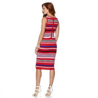 Chiqui Delgado Sleeveless Striped Dress   8057312