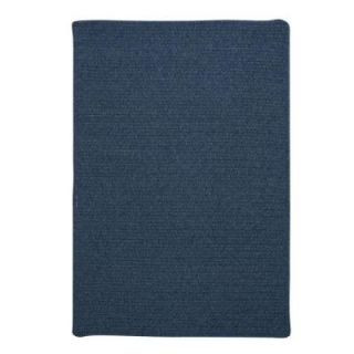 Home Decorators Collection Wilshire Federal Blue 3 ft. 6 in. x 5 ft. 6 in. Braided Area Rug 3477811310