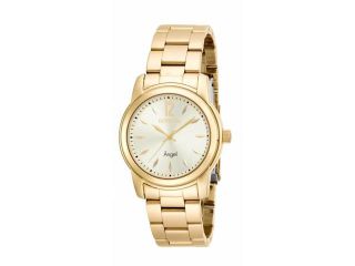Invicta Women's 17420 Angel Quartz 3 Hand Gold Dial Watch