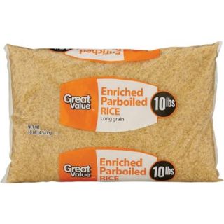 Great Value Parboiled Rice, 160 oz