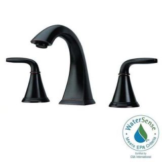 Pfister Pasadena 8 in. Widespread 2 Handle Bathroom Faucet in Tuscan Bronze LF 049 PDYY