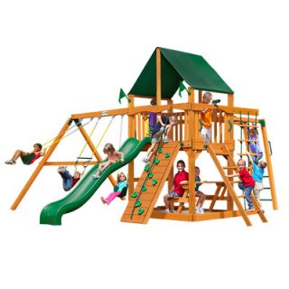 Navigator with Amber Posts Cedar Swing Set by Gorilla Playsets