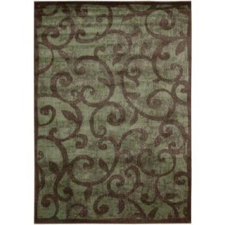 Nourison Expressions Brown 7 ft. 9 in. x 10 ft. 10 in. Area Rug 580726