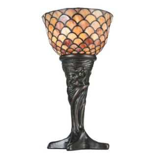 Tiffany 15 H Table Lamp with Bell Shade by Meyda Tiffany