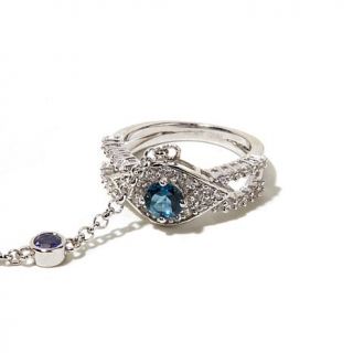 Rarities: Fine Jewelry with Carol Brodie 3.16ct London Blue Topaz and Multigem    7737924