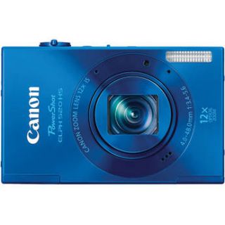 Canon PowerShot ELPH 520 HS Digital Camera (Blue) 6174B001