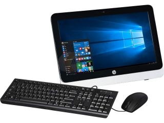 Refurbished: HP All in One Computer 19 2114 AMD E Series E1 2500 (1.40 GHz) 4 GB DDR3 500 GB HDD 19.5" Windows 10 Pro