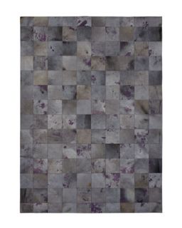 Exquisite Rugs Gray Hairhide Rug, 8 x 11