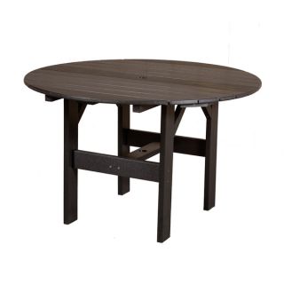 Somette Terra Poly Lumber Outdoor 46 x 46 inch Round Table
