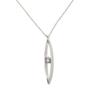 Victoria Wieck 1ct Absolute™ Modern Drop 18" Necklace   7980197