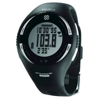 Soleus GPS Pulse Heart Rate Monitor Watch   Black