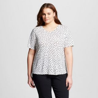 Womens Plus Size All Over Printed T Shirt   Who What Wear™