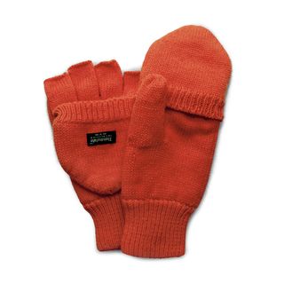 QuietWear Rust Split leather/Polyester/Rayon Thinsulate Mittens