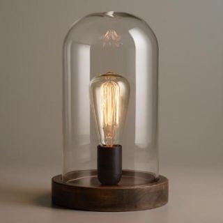 Edison Glass Cloche Table Lamp