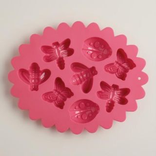 Bug and Butterfly Scalloped Silicone Baking Mold