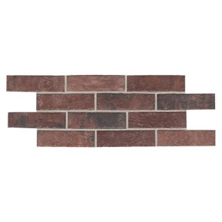 American Olean 36 Pack Union Square Courtyard Red Thru Body Porcelain Indoor/Outdoor Floor Tile (Common: 6 in x 8 in; Actual: 3.87 in x 8 in)