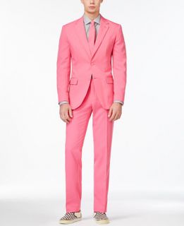 OppoSuits Mr. Pink Slim Fit Suit and Tie   Suits & Suit Separates