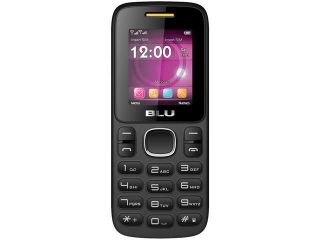 Blu Zoey T176 32 MB ROM, 24 MB RAM Black/Yellow Unlocked GSM Dual SIM Cell Phone 1.8"