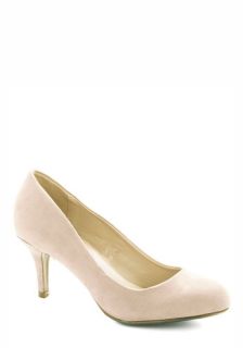 At a Moment's Notice Heel in Taupe  Mod Retro Vintage Heels