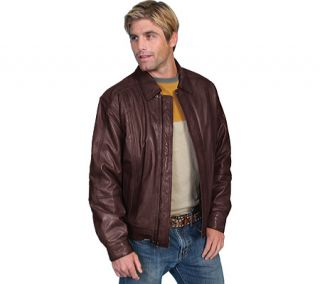 Mens Scully Premium Lambskin Jacket 978 Tall   Chocolate