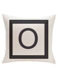 O Amsterdam Monogram Pillow by e by design