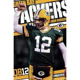 Green Bay Packers   Aaron Rodgers 2013 Poster Print (24 x 36)