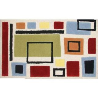 Nourison Interlude Assorted 1 ft. 9 in. x 2 ft. 9 in. Area Rug 657794