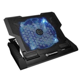 Thermaltake Ultra Performance Notebook Cooler Massive23 GT Black   800 rpm   1.6" x 11.5" x 13.9"   Black