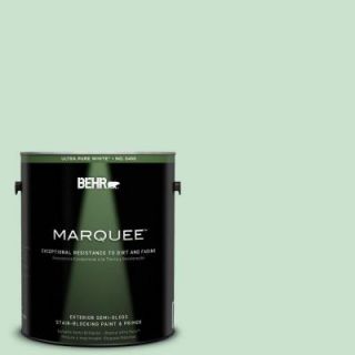 BEHR MARQUEE 1 gal. #M410 2 Wishful Green Semi Gloss Enamel Exterior Paint 545001