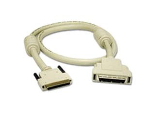C2G Model 28157 6 ft. LVD/SE VHDCI .8mm 68 pin to SCSI 2 MD50 Cable with Ferrites M M