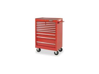 Rolling Tool Cabinet, 27 Wx42 H, 11 Drawer