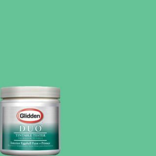Glidden DUO 8 oz. Spearmint Gum Interior Paint Tester GLDG 06 GLDG06 D8