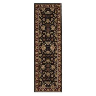 Home Decorators Collection Constantine Black 2 ft. 3 in. x 7 ft. 6 in. Rug Runner 3151950210