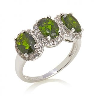 Colleen Lopez "Forever & More" 2.17ct Chrome Diopside and White Zircon 3 St   7895577