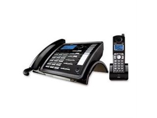 RCA Products RCA25255RE2 Phone System 6.0  w Cordless Handset  2 Line  Caller ID  BK SR