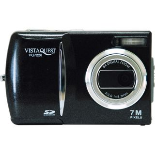 VistaQuest VQ 7228 Black 7MP Digital Camera