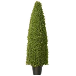 National Tree Company 60 in. Artificial Boxwood Tree with Dark Green Growers Pot LBX4 60
