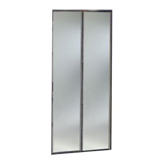 ReliaBilt Mirror Panel Bi Fold Closet Interior Door (Common: 36 in x 80 in; Actual: 36 in x 80 in)