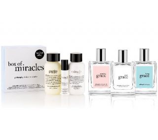 philosophy state of grace wardrobe of fragrance trio —