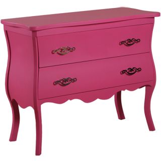 Oh! Home Polly Bombay Chest   Pink