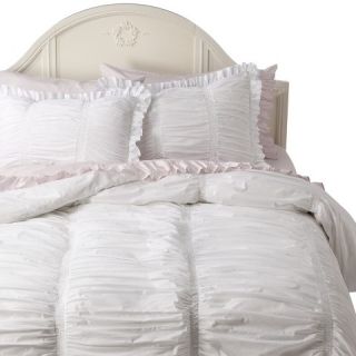 Simply Shabby Chic® Ruched Duvet   White