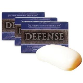 Defense Soap 3 Pack 4 oz. Soap Body Bar
