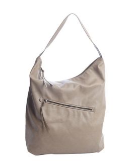 Bcbgeneration Taupe Faux Leather Large 'quinn Alanis' Hobo Bag (334544701)