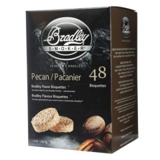 Bradley Smoker Pecan Flavor Bisquettes (48 Pack) BTPC48
