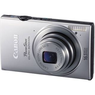Canon PowerShot ELPH 320 HS Digital Camera (Silver) 6021B001